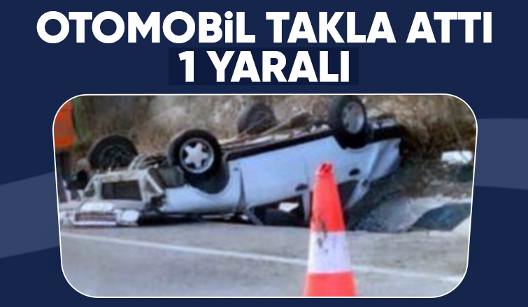 D-650'de kaza: 1 yaralı