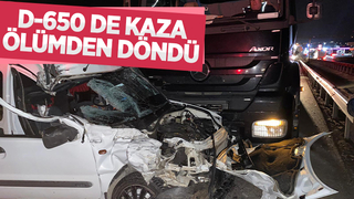 D-650'de kaza