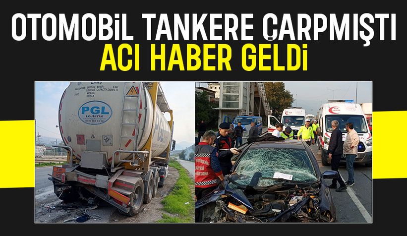 D-650'de ki kazada ağır yaralanan kadın hayatını kaybetti