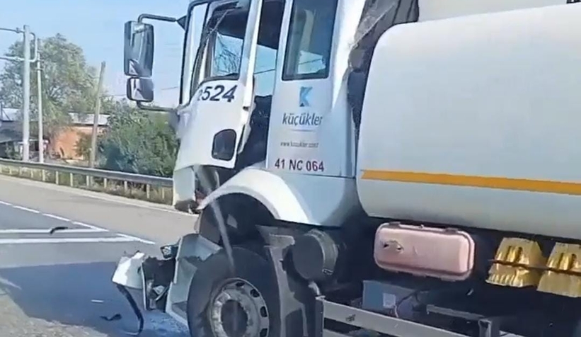 D-650'de korkutan kaza