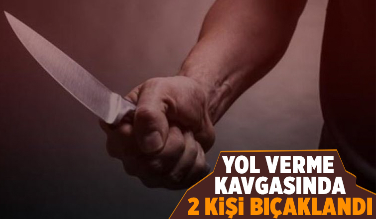 D-650'de yol verme kavgasında kan aktı