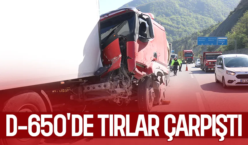 D-650 karayolunda feci kaza