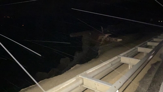 D-655 karayolu heyelan nedeniyle kapatıldı