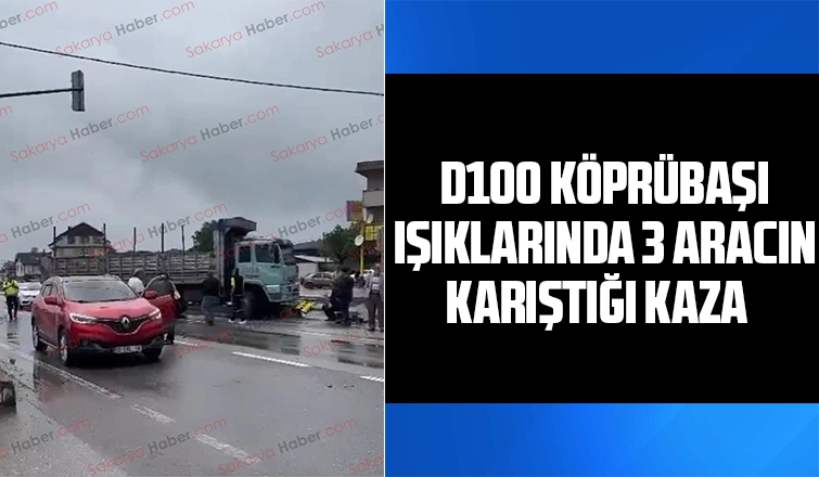 D100 Kara yolunda Kaza 