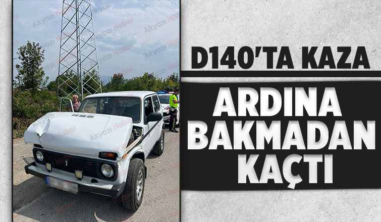 D140 Bakakköy Kavşağı'nda Kaza