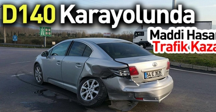 D140 Karayolunda Kaza