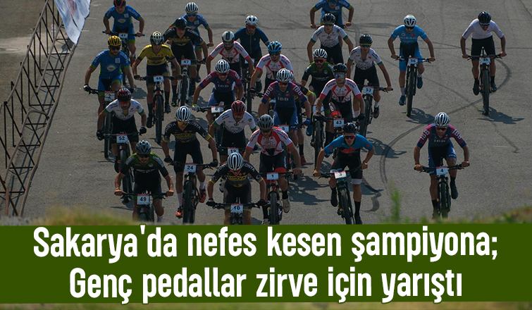 Dağ Bisikleti Türkiye Şampiyonası’nda ilk gün sona erdi