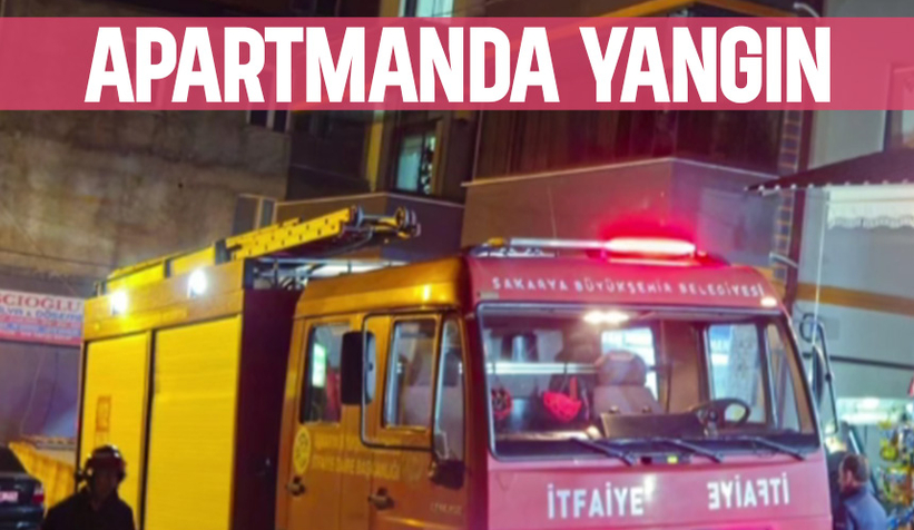 Dairede yangın paniği