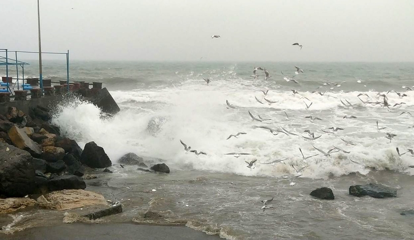 Dalga boyu 4 metreyi buldu