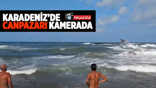 Dalgalara kapılan 2 kişi böyle kurtarıldı