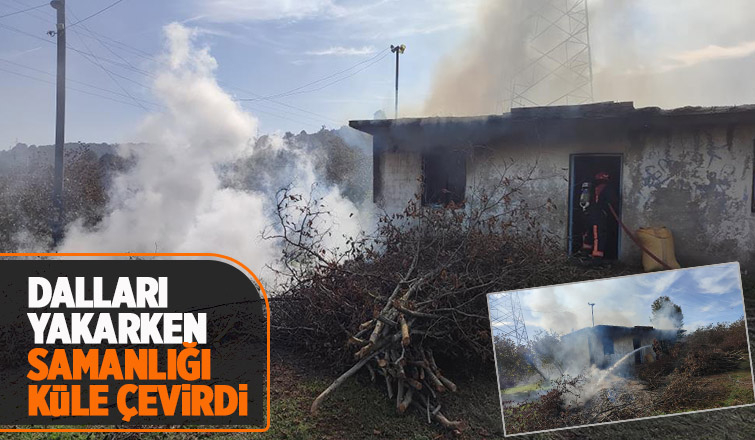 Dalları yakayım derken samanlığı yaktı