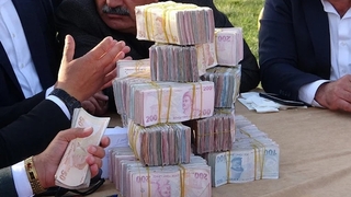 Damada 4.1 milyon TL, geline 3 kilo altın takıldı!