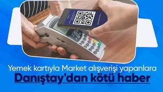 Danıştay dan yemek kartı kararı