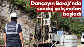 Darıçayırı Barajı’nda saha çalışmalarına başlandı