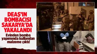 DEAŞ'ın bombacısı Sakarya’da operasyonla  yakalandı