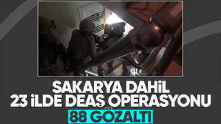 DEAŞ operasyonunda 88 kişi yakalandı