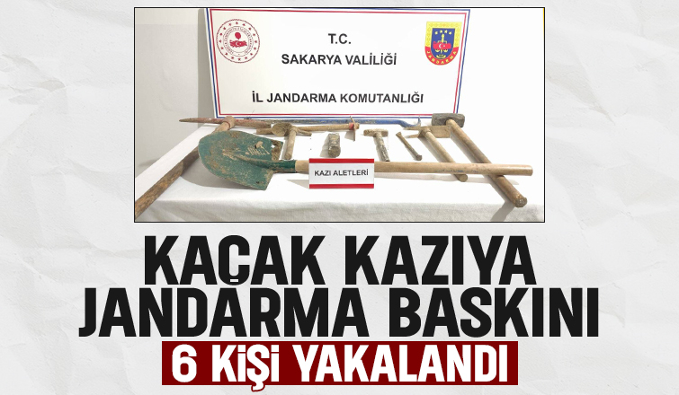 Define arayan 6 kişi suçüstü yakalandı