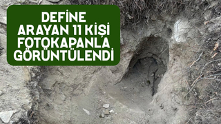 Define arayan ikisi kadın 11 kişi yakalandı