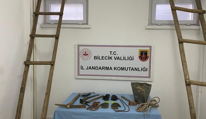 Define avcıları suçüstü yakalandı