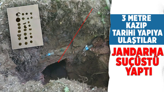 Defineciler suçüstü yakalandı