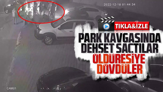 Dehşet anları; Ölesiye darp edildiler