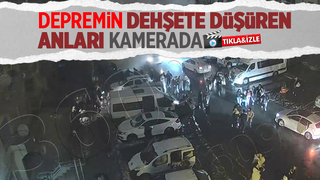 Dehşet anları; Saniyeler içinde yıkıldı