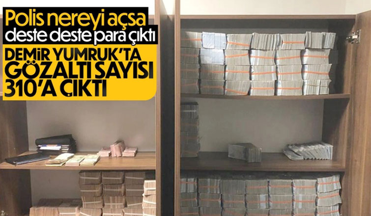 Demir Yumruk operasyonun detayları: 310 gözaltı