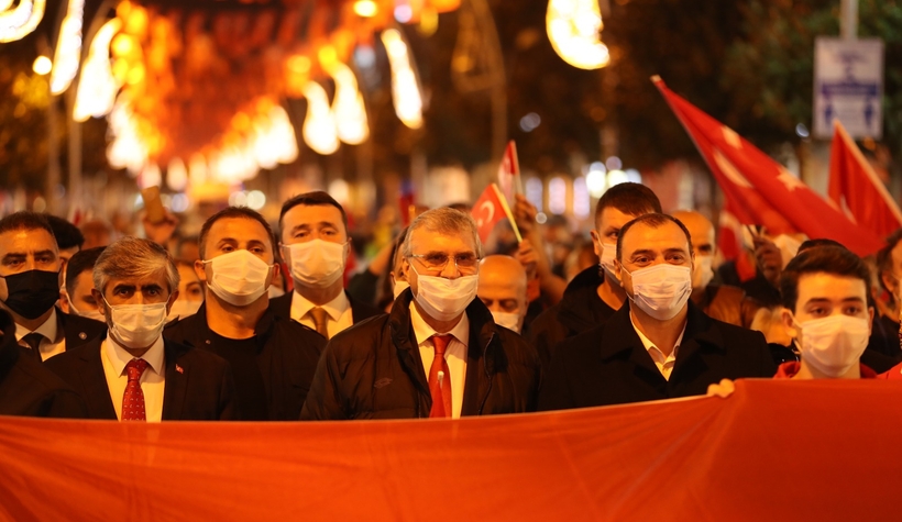 Demokrasi Meydanı'nda Cumhuriyet coşkusu