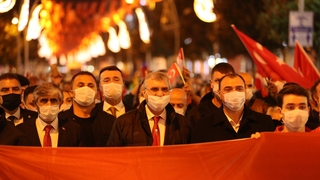 Demokrasi Meydanı'nda Cumhuriyet coşkusu