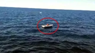 Deniz ortasında 3 gündür yardım bekledi!