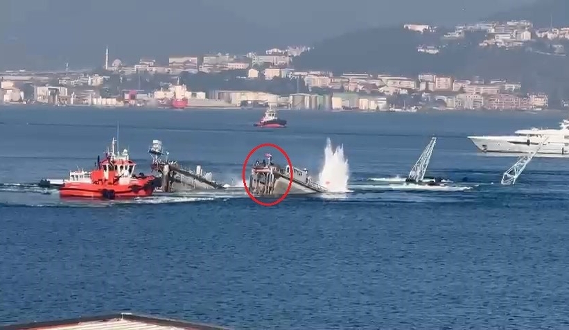 Denizde can pazarı: Batan yüzer havuzdan böyle atladılar