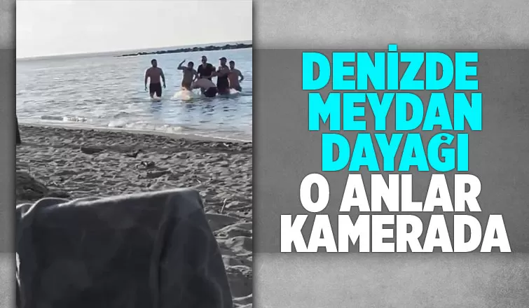Denizde meydan dayağı attılar