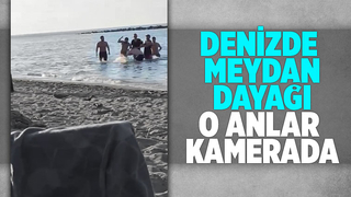 Denizde meydan dayağı attılar