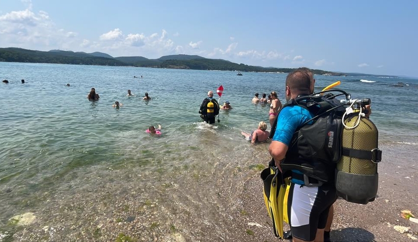 Denizdeki tehlike dalgıçların kabusu oldu