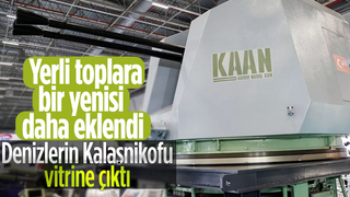 Denizlerin Kalaşnikofu Kaan vitrine çıktı