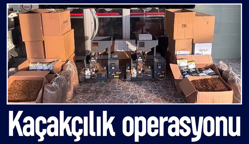 Depoya kaçakçılık baskını