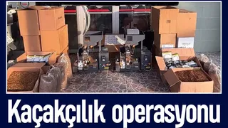 Depoya kaçakçılık baskını