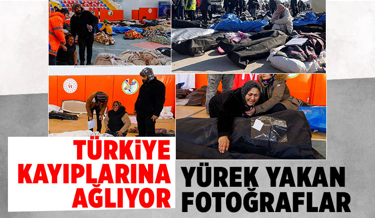 Deprem bölgelerinden yürek yakan fotoğraflar