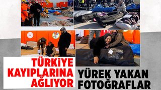 Deprem bölgelerinden yürek yakan fotoğraflar
