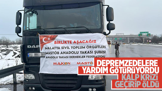 Deprem bölgesine yardım götürüyordu, kurtarılamadı