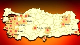 Deprem haritasında Sakarya detayı