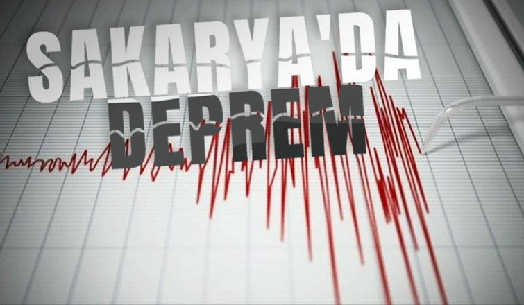 Deprem Sakarya'da da hissedildi