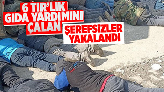 Deprem yardımlarını çalan şerefsizler yakalandı