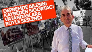 Depremde ailesini kaybetti, sergiyle vatandaşları bilinçlendiriyor