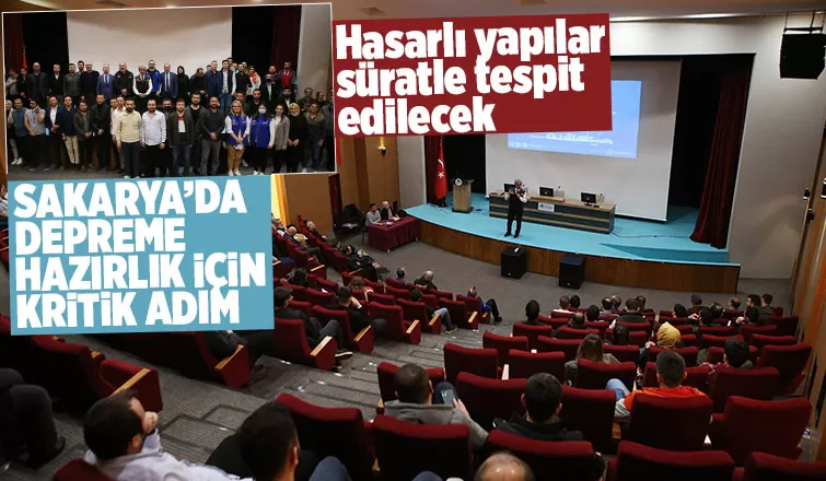 Depreme hazırlık ve risk tespitinde Sakarya pilot il olarak belirlendi