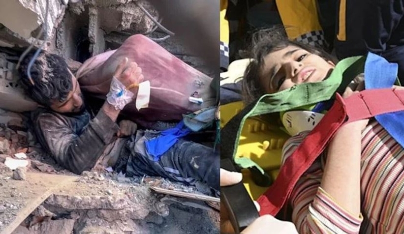 Depremin 178’inci saatinde mucizeler sürüyor