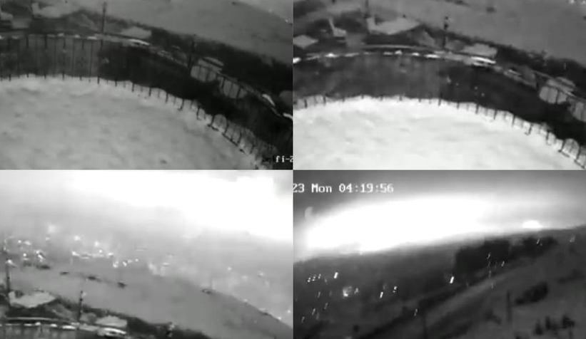 Depremin en dikkat çeken görüntüsü ortaya çıktı