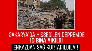 Depremin vurduğu Sındırgı'da 10 bina yıkıldı