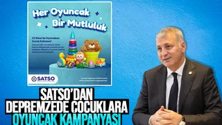 Depremzede çocuklar için oyuncak bağış kampanyası