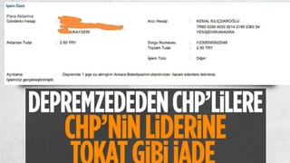 Depremzededen Kılıçdaroğlu'na iade: Haram edenlere iletirsiniz